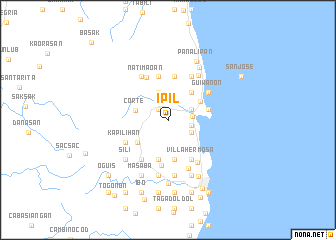 map of Ipil