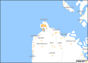 map of Ipil