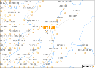 map of I-pin-ts\