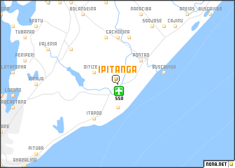 map of Ipitanga