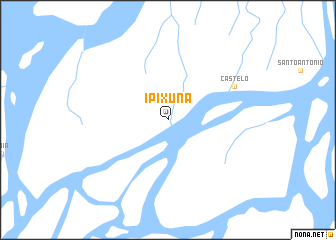 map of Ipixuna