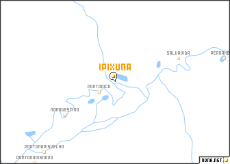 map of Ipixuna