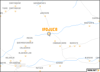 map of Ipojuca
