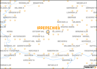 map of Ippenschied