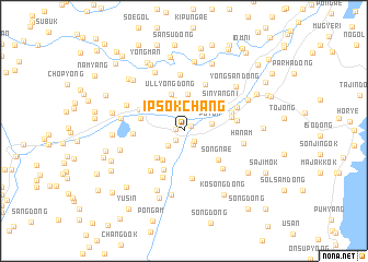 map of Ipsŏkchang