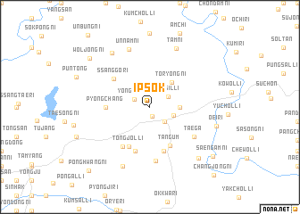 map of Ipsŏk