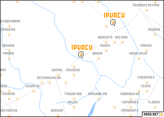 map of Ipuaçu