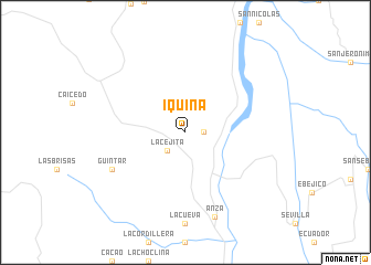 map of Iquiná