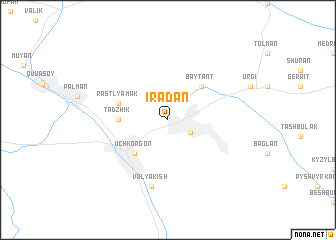 map of Iradan