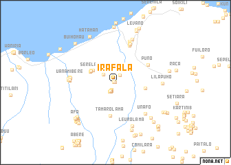 map of Irafala
