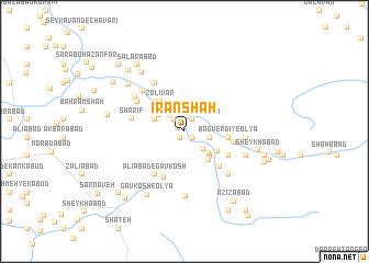 map of Īrānshāh