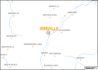 map of Irasville