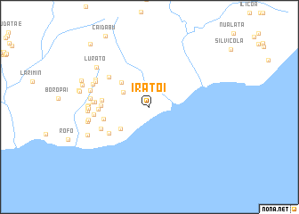 map of Iratoi