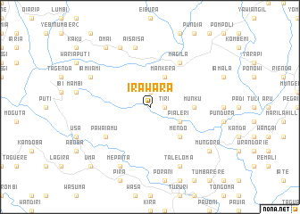 map of Irawara