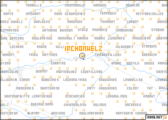 map of Irchonwelz