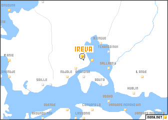 map of Iréva