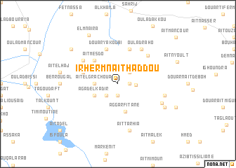 map of Irherm nʼAït Haddou