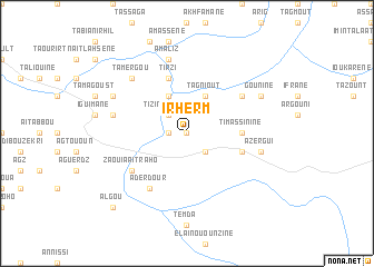 map of Irherm