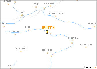 map of Irhtem