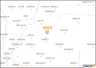 map of İrice