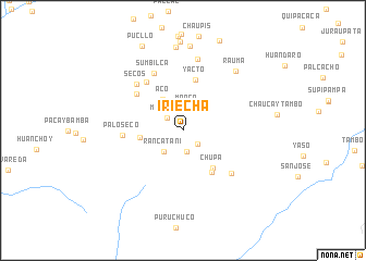 map of Iriecha