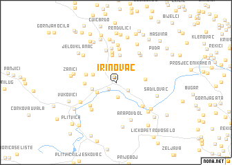 map of Irinovac