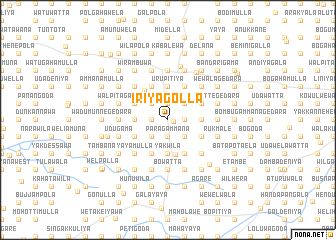 map of Iriyagolla