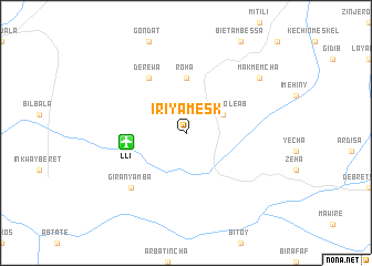 map of Irīya Mesk