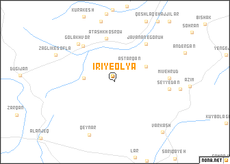 map of Īrī-ye ‘Olyā