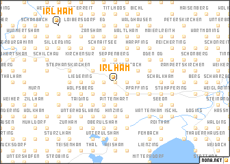 map of Irlham