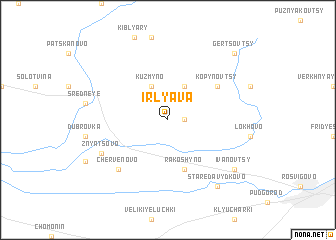 map of Irlyava
