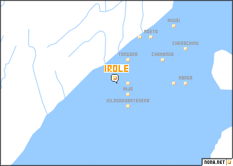 map of Irole