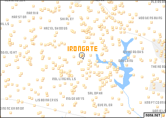 map of Irongate