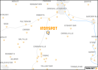 map of Ironspot