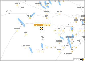 map of Iroukoria