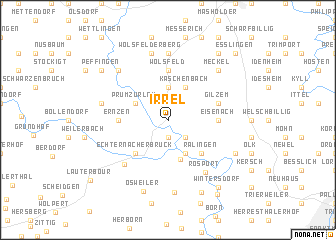 map of Irrel