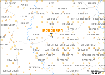 map of Irrhausen