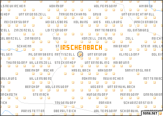 map of Irschenbach