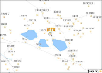 map of Irta