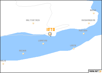 map of Irta