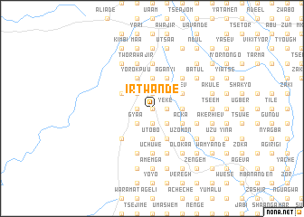 map of Irtwande