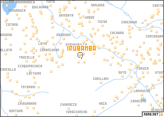 map of Irubamba