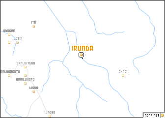 map of Irunda