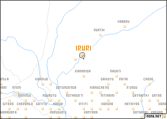 map of Iruri