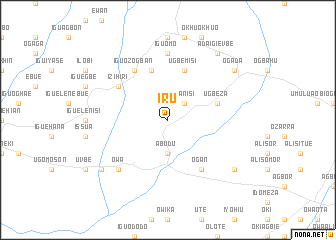 map of Iru