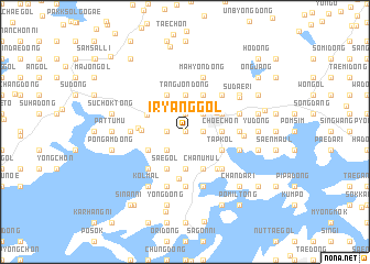 map of Iryang-gol