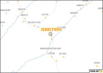 map of Isaac Farm