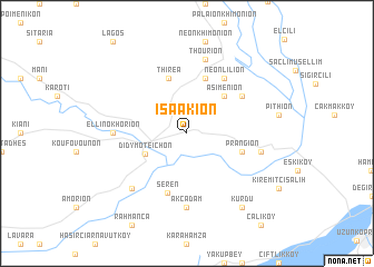 map of Isaákion