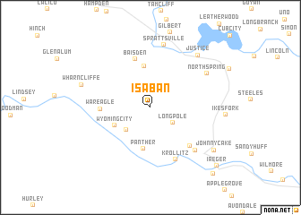 map of Isaban