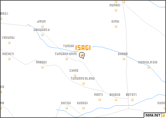 map of Isagi
